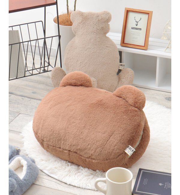 Lbc with Life「HIBARNATION ハンドウォーマー」|クッション・クッションカバー|ココア