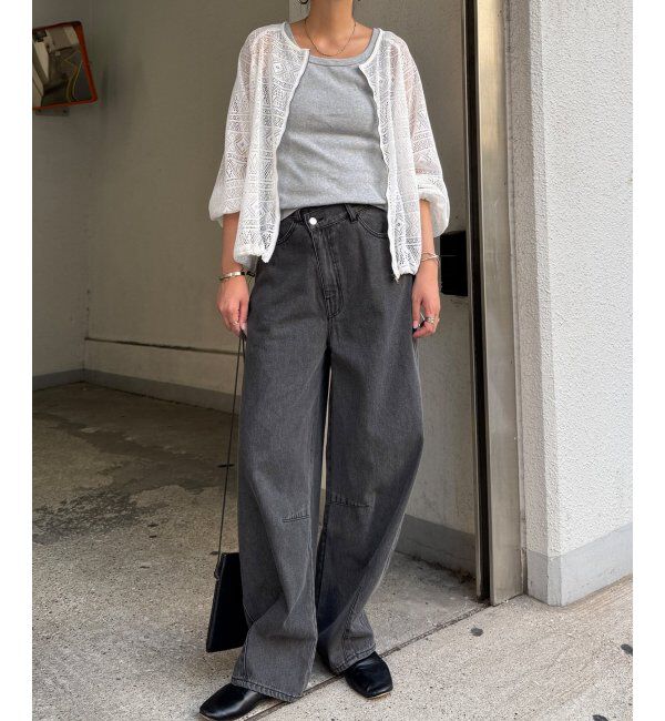 Lbc with Life「レースジップ6分ブルゾン」|ブルゾン・スタジャン|