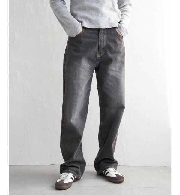 VENCE share style「12ozデニムローライズパンツ」|デニム|
