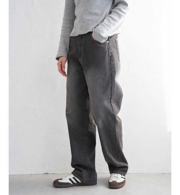 VENCE share style「12ozデニムローライズパンツ」|デニム|