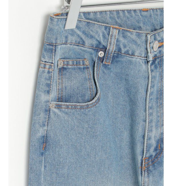 VENCE share style「12ozデニムローライズパンツ」|デニム|