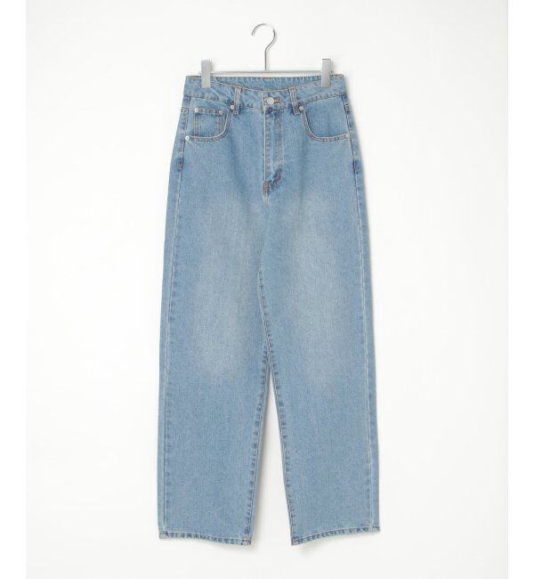 VENCE share style「12ozデニムローライズパンツ」|デニム|