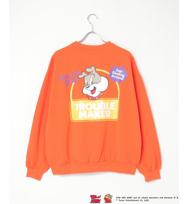 VENCE share style「TOM and JERRY トムとジェリー クルーネックスウェット」|スウェット・ジャージ|