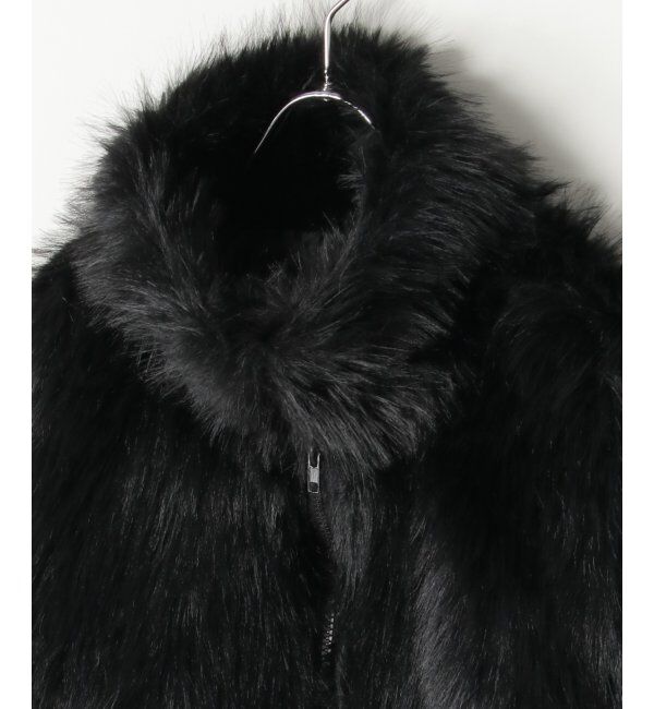 VENCE share style「フェイクファーショート丈ブルゾン」|ブルゾン・スタジャン|