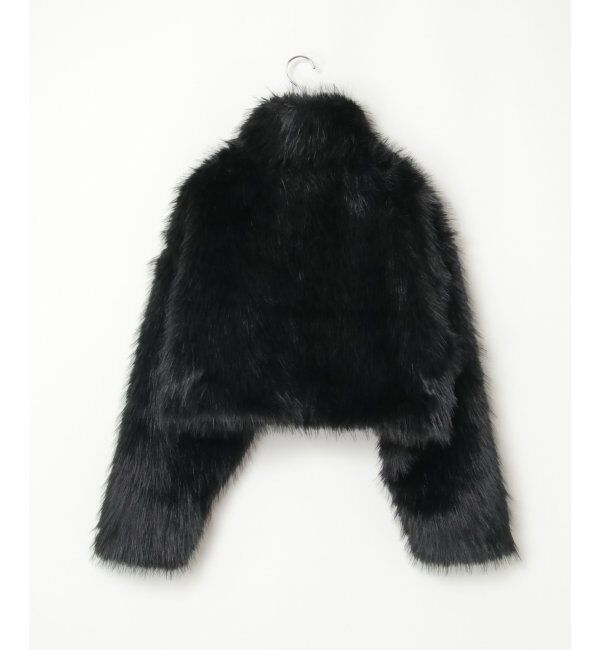 VENCE share style「フェイクファーショート丈ブルゾン」|ブルゾン・スタジャン|