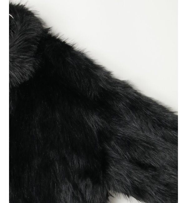 VENCE share style「フェイクファーショート丈ブルゾン」|ブルゾン・スタジャン|