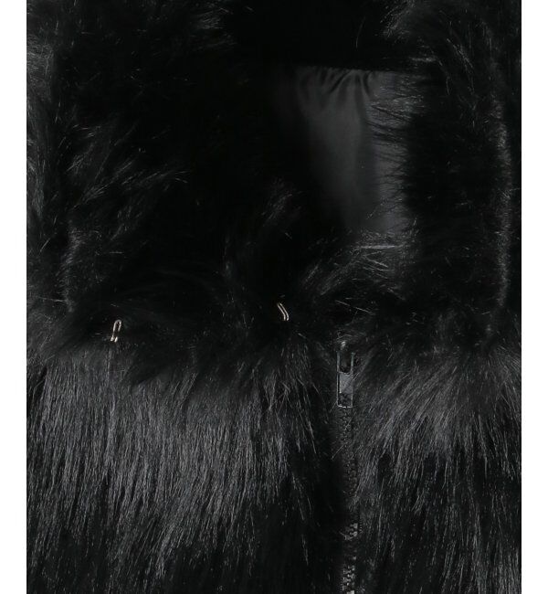 VENCE share style「フェイクファーショート丈ブルゾン」|ブルゾン・スタジャン|