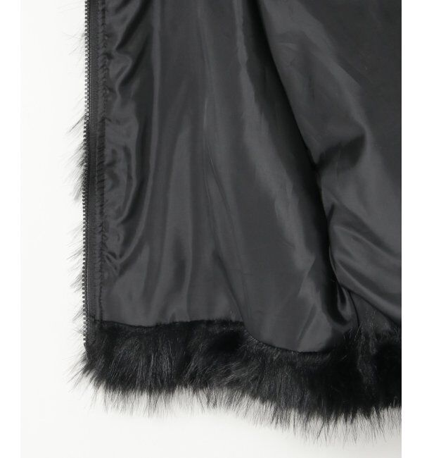 VENCE share style「フェイクファーショート丈ブルゾン」|ブルゾン・スタジャン|