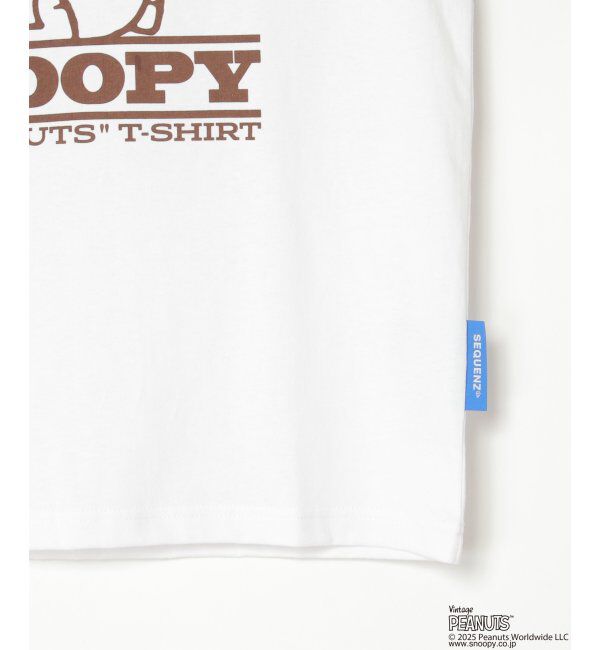 VENCE share style「PEANUTS ピーナッツ SNOOPY スヌーピー TP ビンテージラグランTシャツ」|Tシャツ・カットソー|