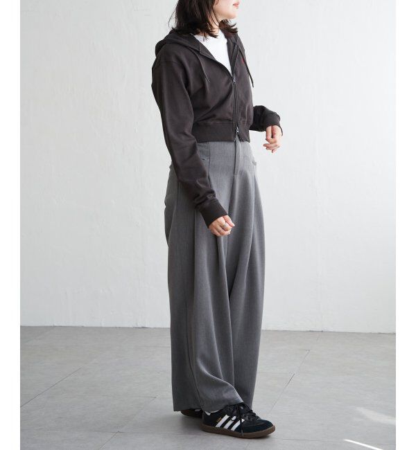 VENCE share style「BEVERLY HILLS POLO CLUB クロップドフルジップパーカー」|スウェット・ジャージ|