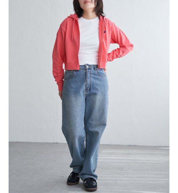 VENCE share style「BEVERLY HILLS POLO CLUB クロップドフルジップパーカー」|スウェット・ジャージ|