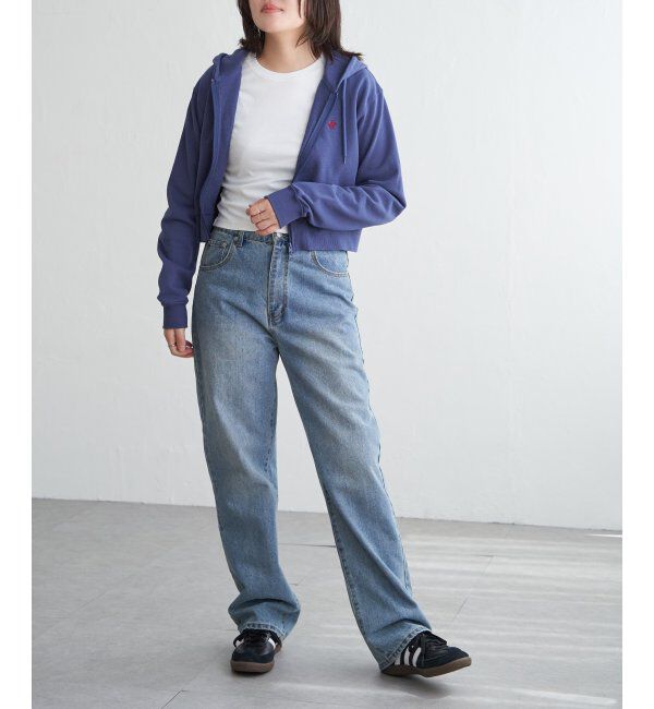 VENCE share style「BEVERLY HILLS POLO CLUB クロップドフルジップパーカー」|スウェット・ジャージ|