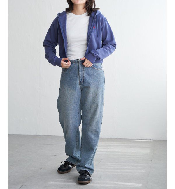 VENCE share style「BEVERLY HILLS POLO CLUB クロップドフルジップパーカー」|スウェット・ジャージ|