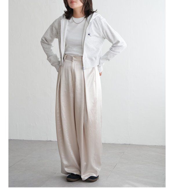 VENCE share style「BEVERLY HILLS POLO CLUB クロップドフルジップパーカー」|スウェット・ジャージ|