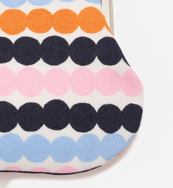 Marimekko「Mini Rasymatto Silmalasikukkaro がま口ポーチ」|ポーチ|