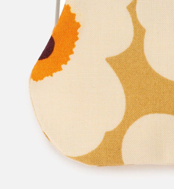 Marimekko「Mini Unikko Silmalasikukkaro がま口ポーチ」|ポーチ|