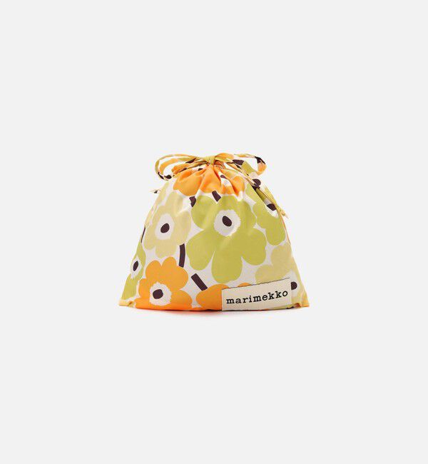 Marimekko「【アジア限定】Mini Unikko ポーチ」|ポーチ|ﾗｲﾄｸﾞﾘｰﾝ&times;ﾗｲﾄｲｴﾛｰ