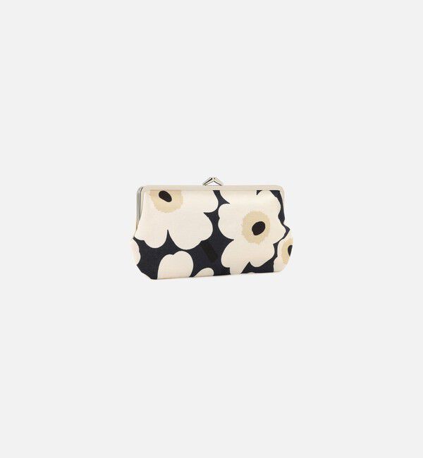 Marimekko「Mini Unikko Silmalasikukkaro がま口ポーチ」|ポーチ|