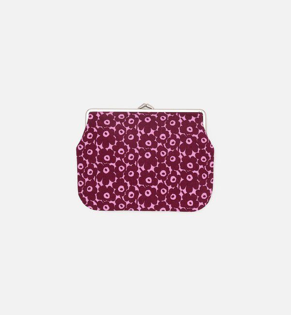 Marimekko「Pikkuinen Unikko Puolikas kukkaro がま口ポーチ」|ポーチ|