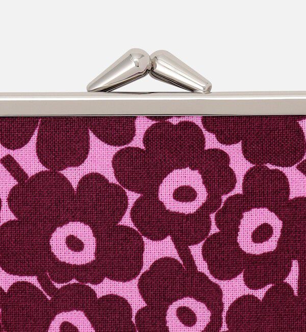 Marimekko「Pikkuinen Unikko Puolikas kukkaro がま口ポーチ」|ポーチ|