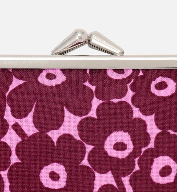 Marimekko「Pikkuinen Unikko Silmalasikukkaro がま口ポーチ」|ポーチ|