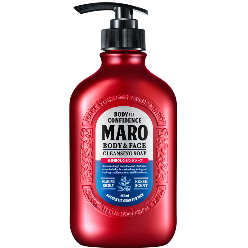  「MARO(マーロ) 全身用クレンジングソープ (450ml)」|ボディクレンジング|その他