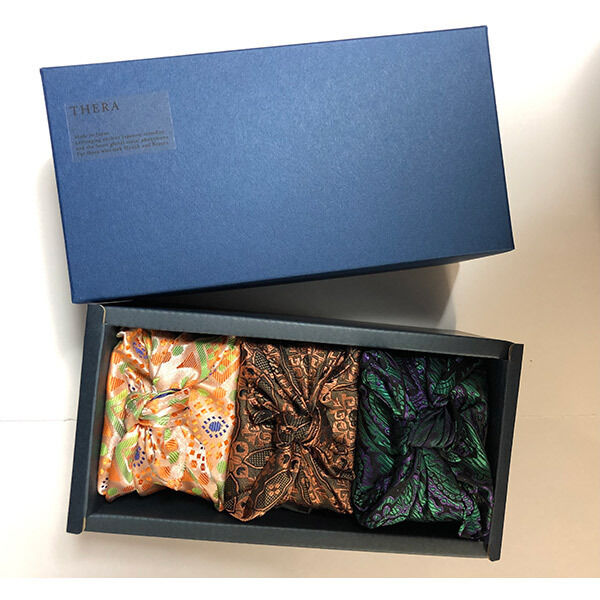  「THERA kampo:reシルクロード和漢石鹸セット 青/しっとり(3個)」|ボディクレンジング|