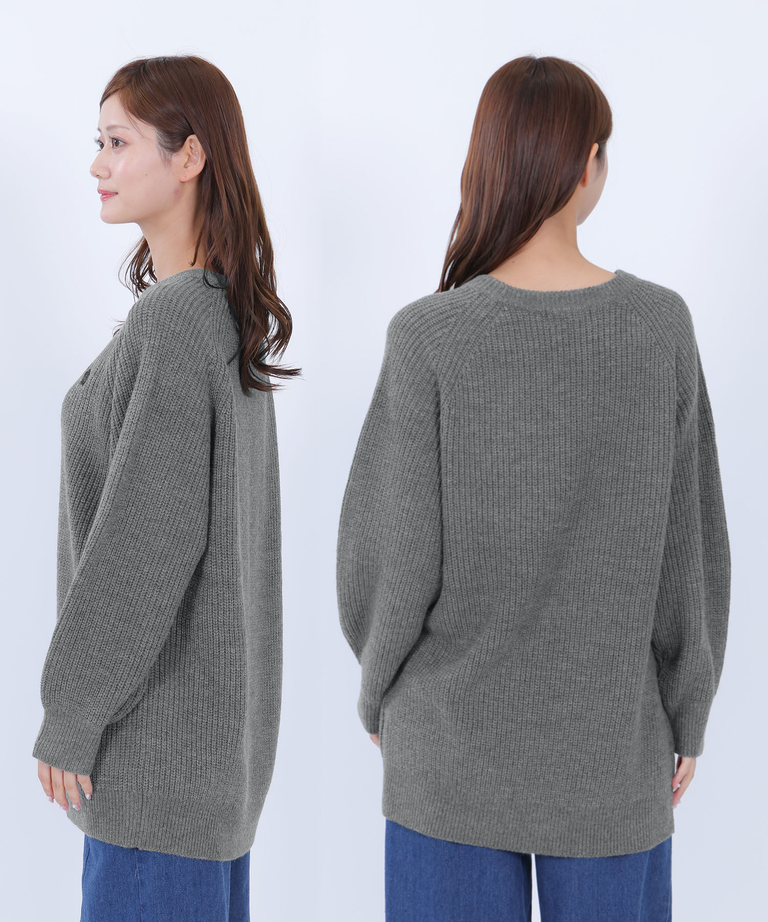 MARY QUANT「畦編みイージーニット プルオーバー」|ニット・セーター|