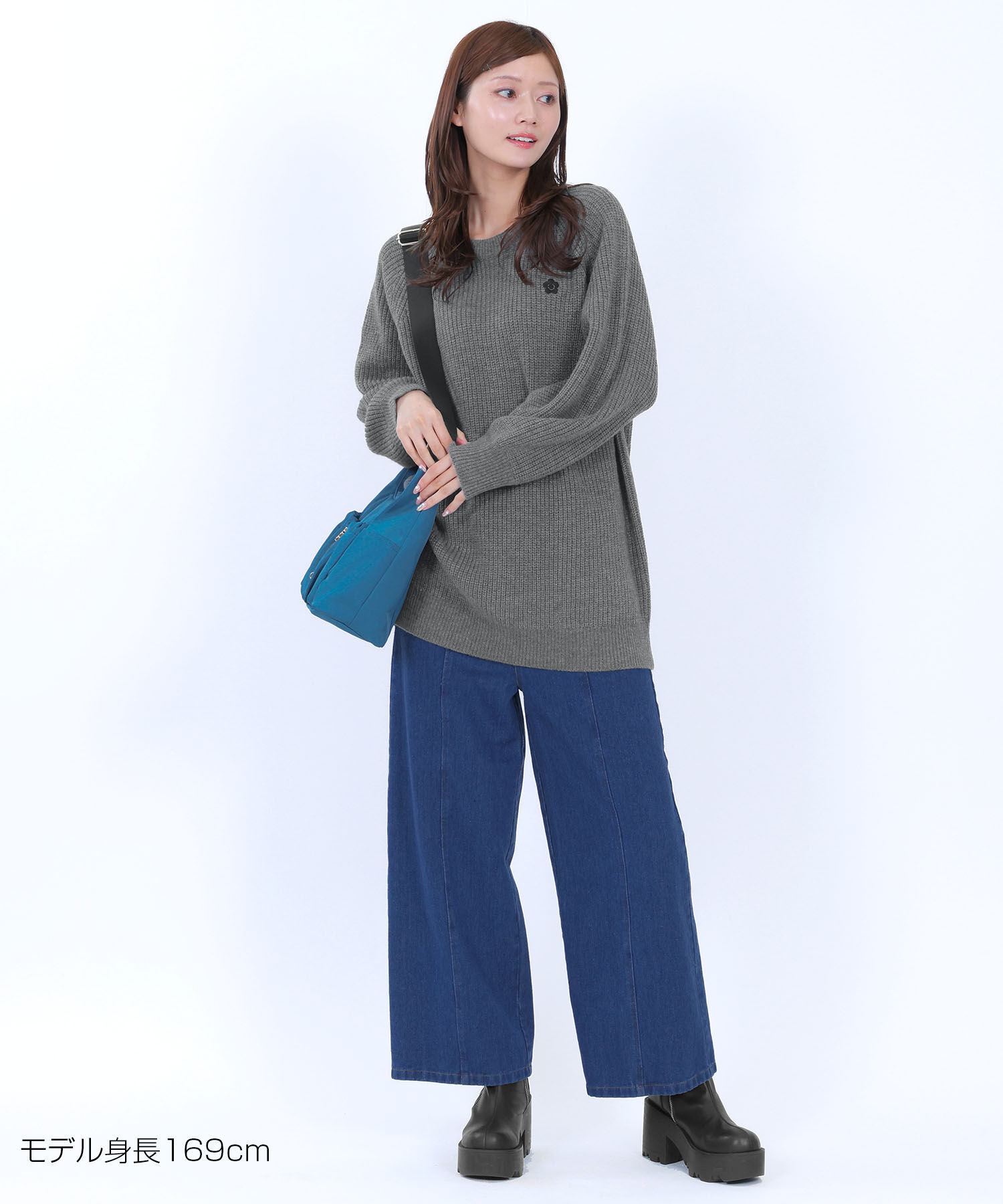 MARY QUANT「畦編みイージーニット プルオーバー」|ニット・セーター|