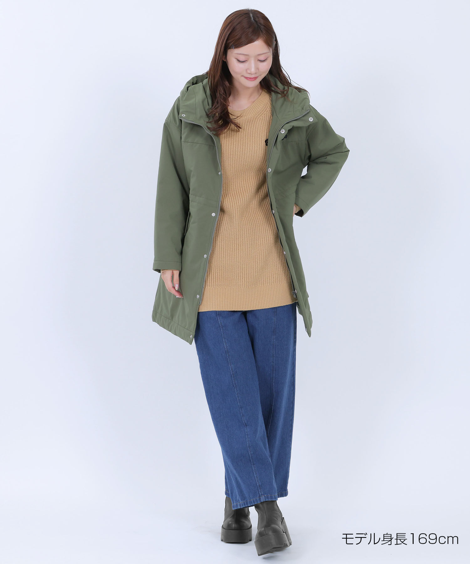 MARY QUANT「畦編みイージーニット プルオーバー」|ニット・セーター|