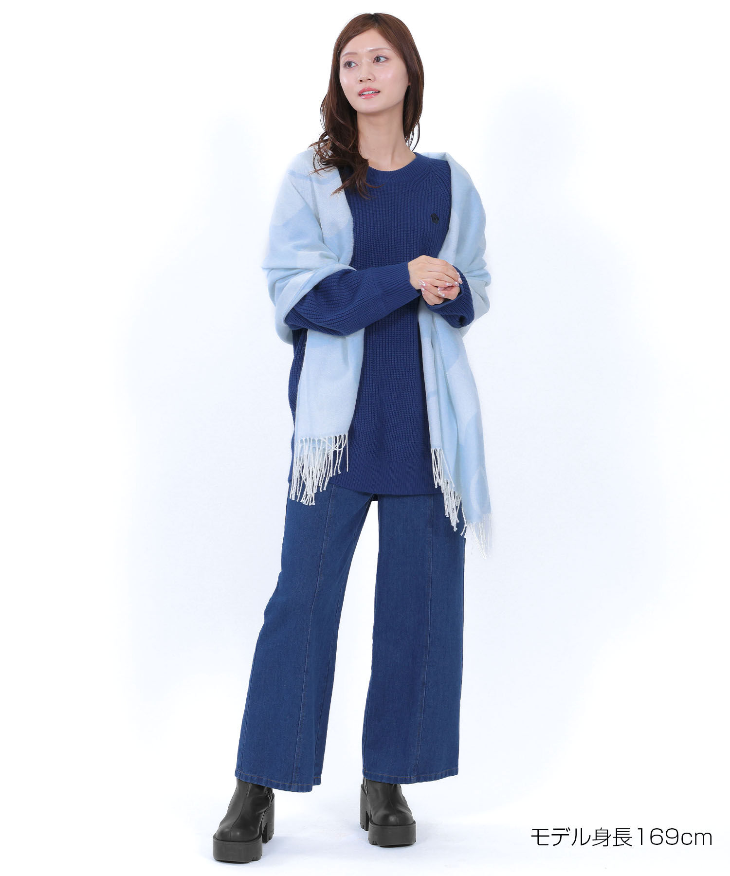 MARY QUANT「畦編みイージーニット プルオーバー」|ニット・セーター|