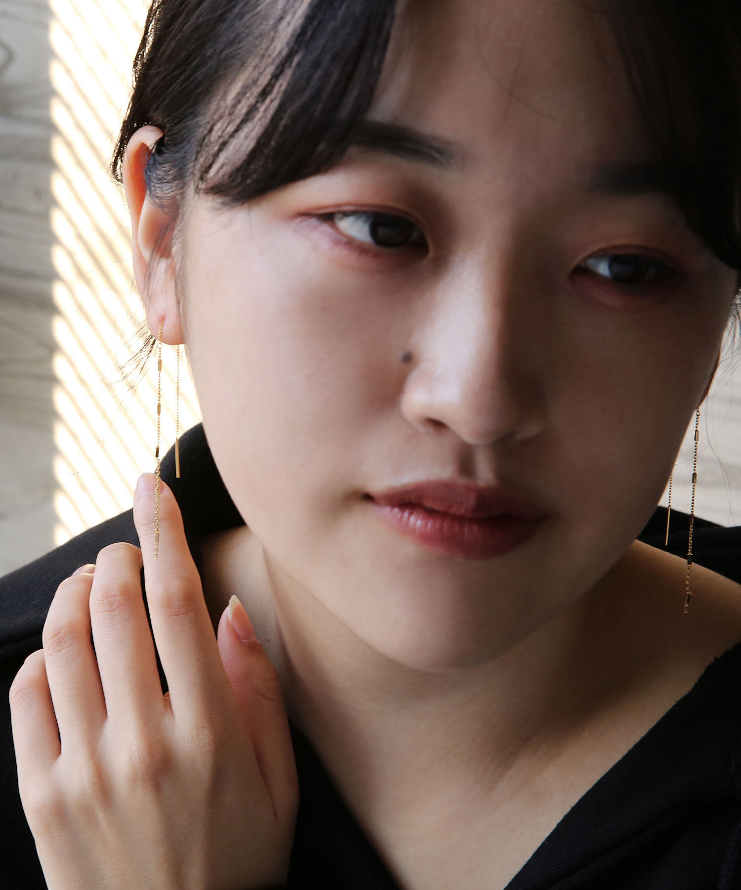 colleca la「[silver925]チェーンアメリカンピアス金属アレルギー対応〉」|ピアス|