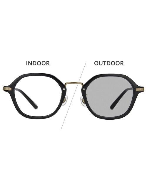  「ボストン型 調光サングラス｜紫外線対策｜レンズの色が変わるサングラス｜Zoff | UNITED ARROWS Wellness」|サングラス|