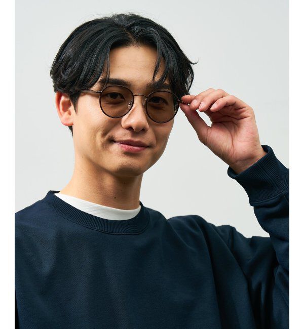  「Zoff｜UNITED ARROWS サングラス ユナイテッドアローズ｜カラーレンズ｜異素材｜UVカット 紫外線対策」|サングラス|