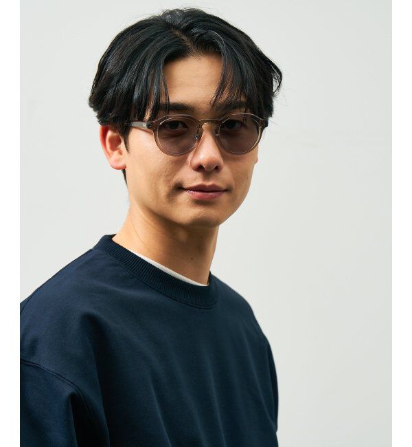  「ボストン型 サングラス｜UNITED ARROWS クラウンパント UVカット 紫外線対策 ユナイテッドアローズ」|サングラス|