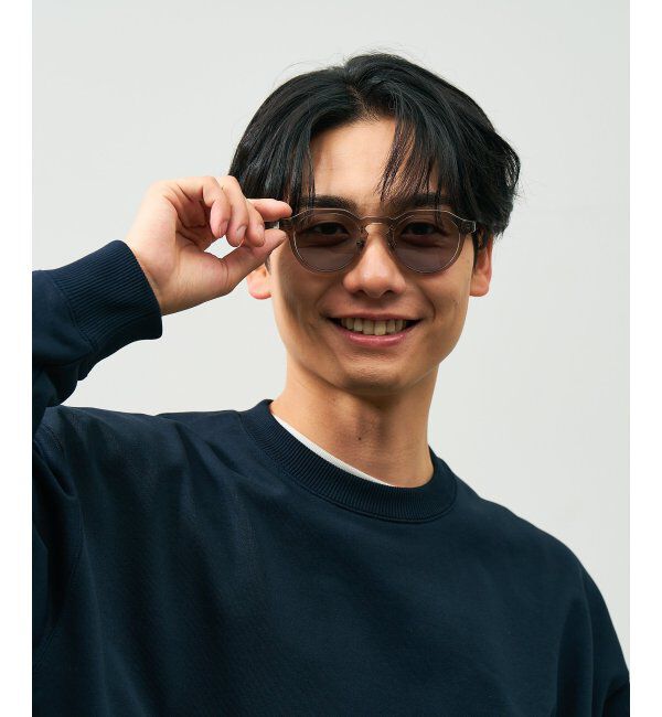  「ボストン型 サングラス｜UNITED ARROWS クラウンパント UVカット 紫外線対策 ユナイテッドアローズ」|サングラス|