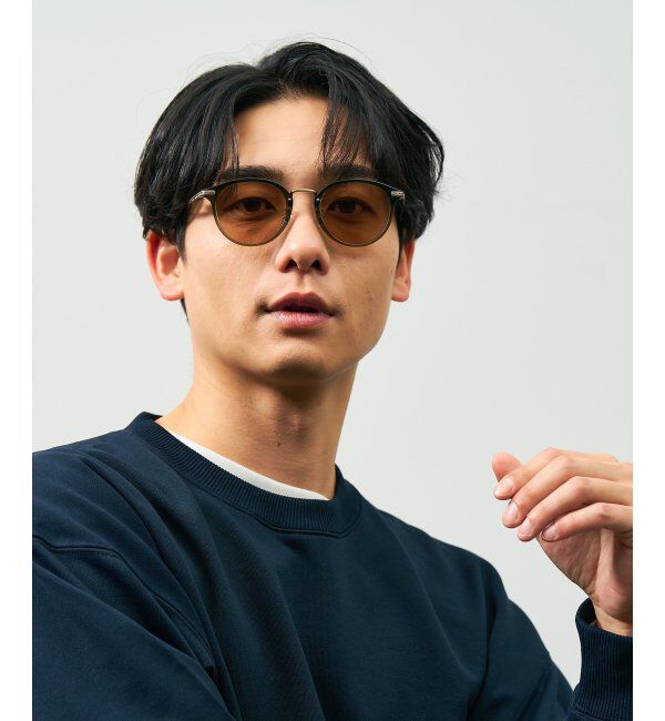  「Zoff｜UNITED ARROWS サングラス ユナイテッドアローズ｜カラーレンズ｜異素材｜UVカット 紫外線対策」|サングラス|