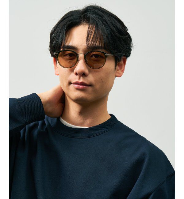  「Zoff｜UNITED ARROWS サングラス ユナイテッドアローズ｜カラーレンズ｜異素材｜UVカット 紫外線対策」|サングラス|