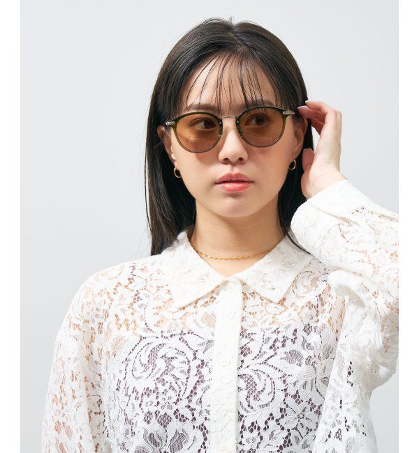  「Zoff｜UNITED ARROWS サングラス ユナイテッドアローズ｜カラーレンズ｜異素材｜UVカット 紫外線対策」|サングラス|