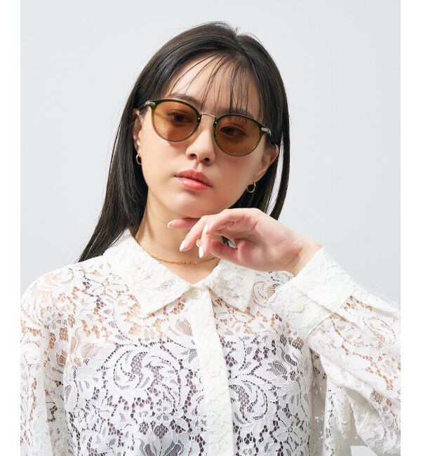  「Zoff｜UNITED ARROWS サングラス ユナイテッドアローズ｜カラーレンズ｜異素材｜UVカット 紫外線対策」|サングラス|