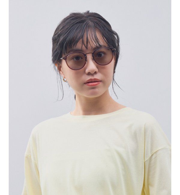  「Zoff｜UNITED ARROWS サングラス ユナイテッドアローズ｜カラーレンズ｜異素材｜UVカット 紫外線対策」|サングラス|