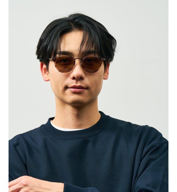  「Zoff｜UNITED ARROWS サングラス ユナイテッドアローズ｜カラーレンズ｜異素材｜UVカット 紫外線対策」|サングラス|