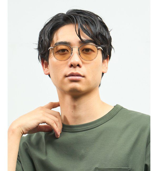  「Zoff｜UNITED ARROWS サングラス ユナイテッドアローズ｜カラーレンズ｜異素材｜UVカット 紫外線対策」|サングラス|