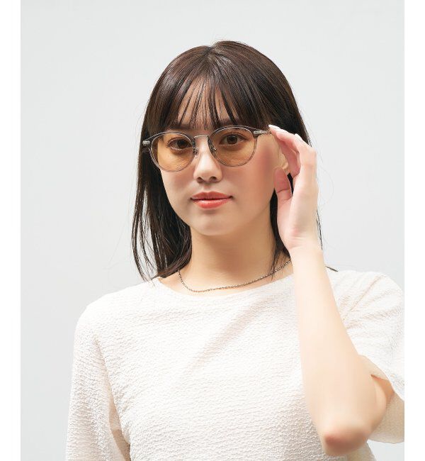  「Zoff｜UNITED ARROWS サングラス ユナイテッドアローズ｜カラーレンズ｜異素材｜UVカット 紫外線対策」|サングラス|