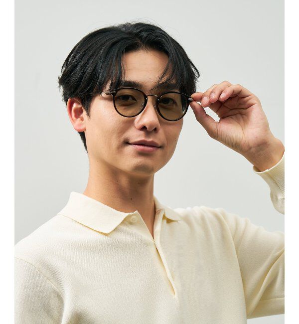  「Zoff｜UNITED ARROWS サングラス ユナイテッドアローズ｜カラーレンズ｜異素材｜UVカット 紫外線対策」|サングラス|