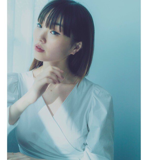 ete「K18 ダイヤモンド 0.15ct ネックレス「ブライト」」|ネックレス|