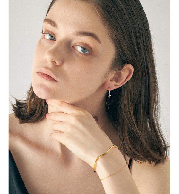 ete「パール ライン ピアス」|ピアス|