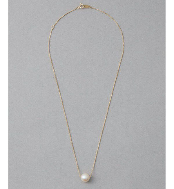 ete「[レイヤード] K10YG パール ネックレス」|ネックレス|