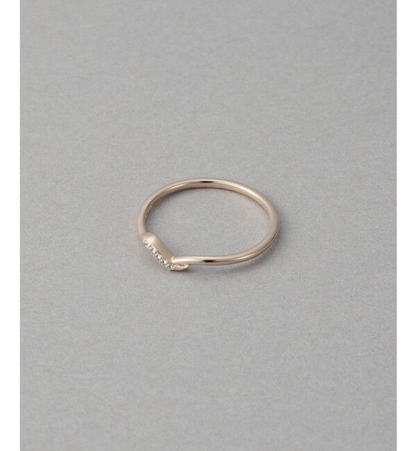 ete「[シェア] ビジュー リップル リング」|リング|