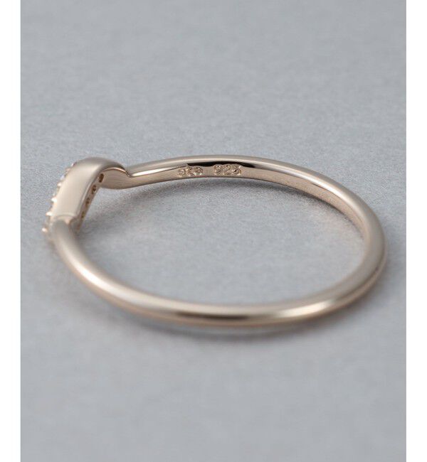 ete「[シェア] ビジュー リップル リング」|リング|